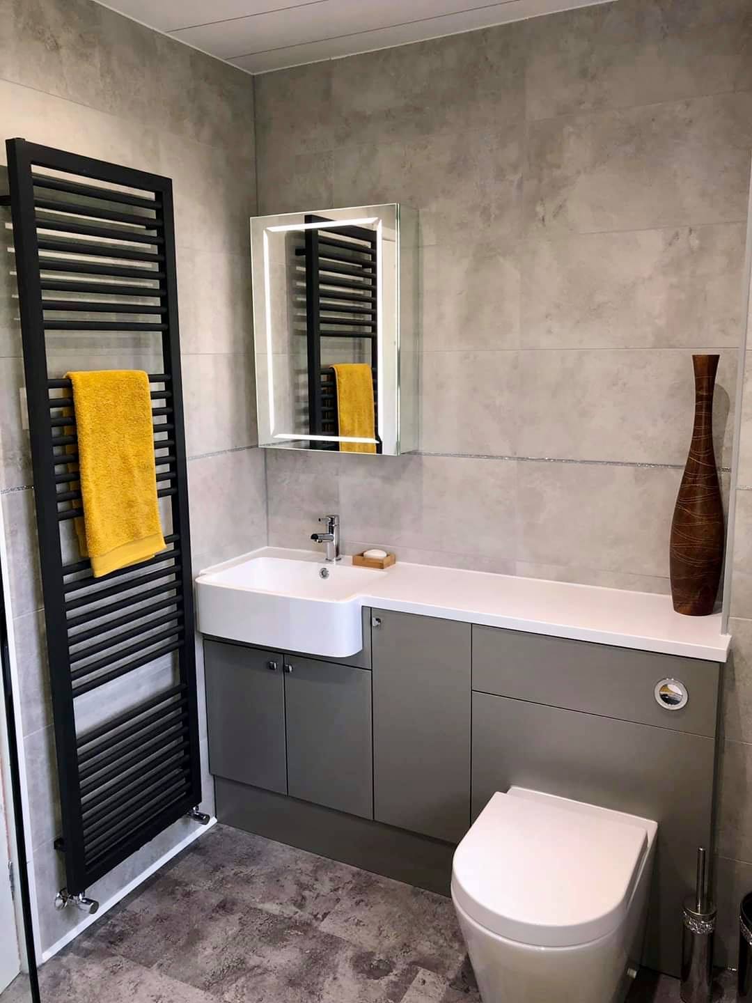 stylish bathroom design and fitting Flintshire Clwyd