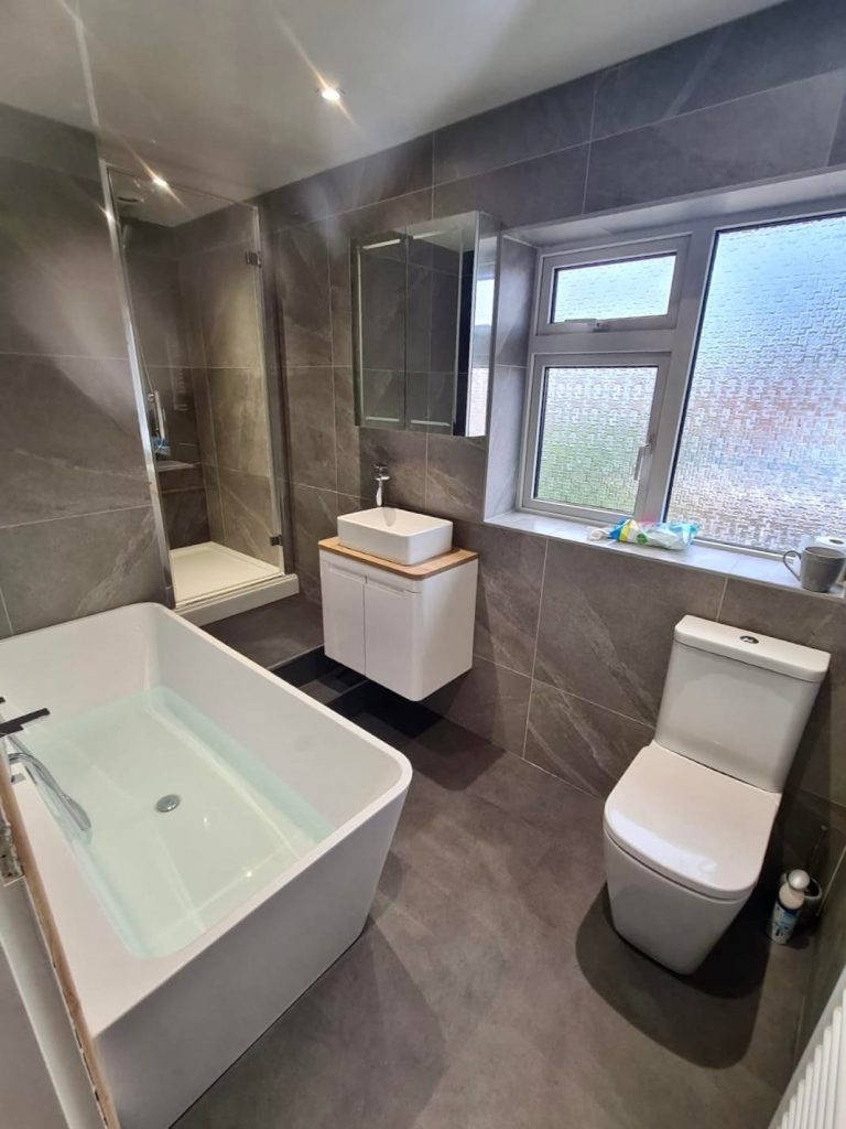 Wrexham bathroom fitter and tiling 