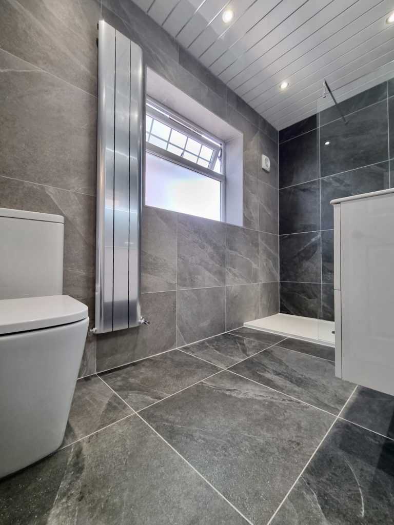 Modern bathroom design and installation in Cheshire and Flintshire